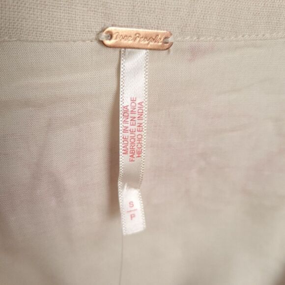 Free People Cream and Red Embroidered Skirt Set - Picture 16 of 16